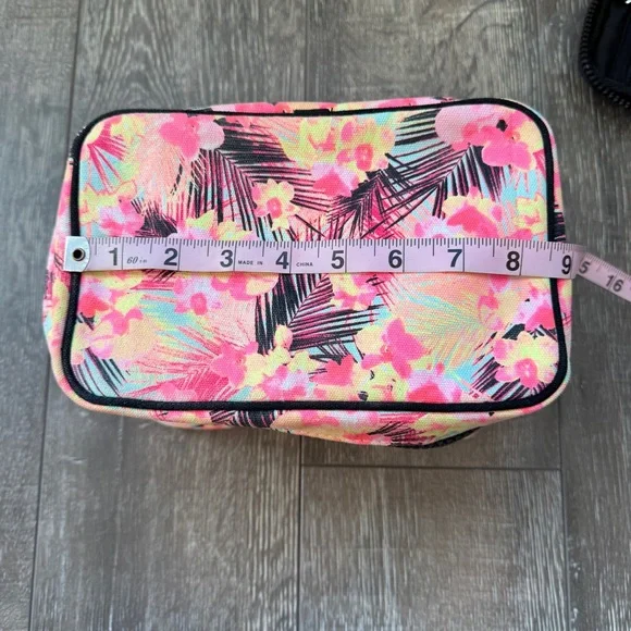 PINK Victoria's Secret Floral Cosmetic Bag - Picture 2 of 7